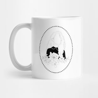 vintage girl 2 Mug